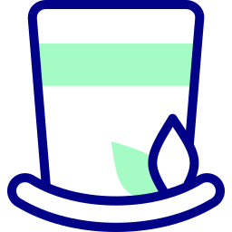 Top hat icon