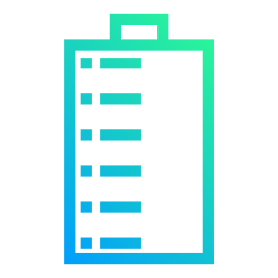 niveau de batterie Icône