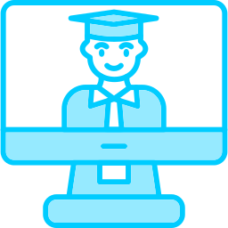 Online learning icon