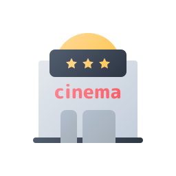 Movie theater icon