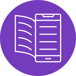 Digital book icon