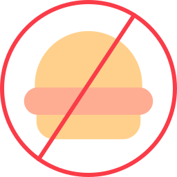 geen voedsel icoon