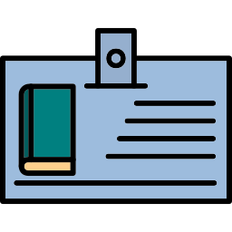 도서관 카드 icon