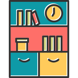 Bookshelf icon