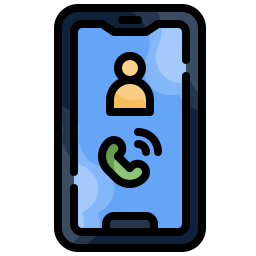 mobiel bellen icoon