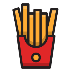 French fries icon