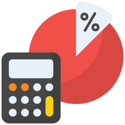 percentuale icona