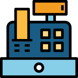 registratore di cassa icona
