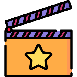 clapperboard icon