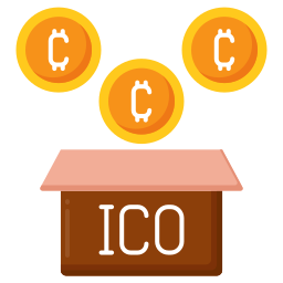 Initial coin offering icon