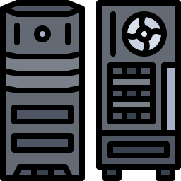 ordenador torre icono