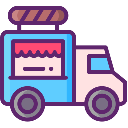 Food truck icon