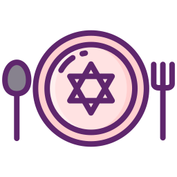 comestible según la ley judía icono