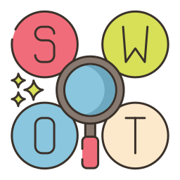 swot-analyse icoon