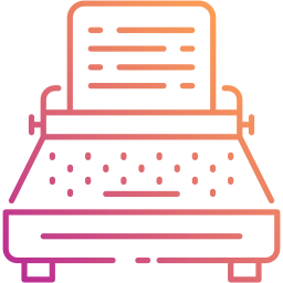 Печатная машинка иконка