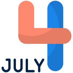 7월 4일 icon