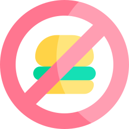 ファストフード禁止 icon