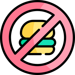 No fast food icon