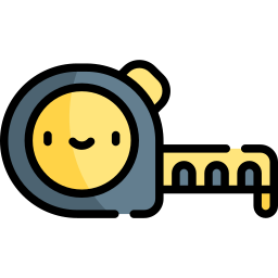 Measuring tape icon