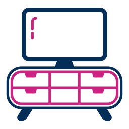 tv-tafel icoon