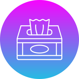 Tissue box icon