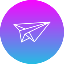 Paper plane icon