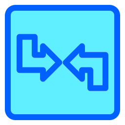 Two arrow icon