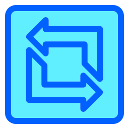 Two arrow icon