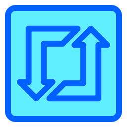 Two arrow icon