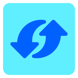 Two arrow icon