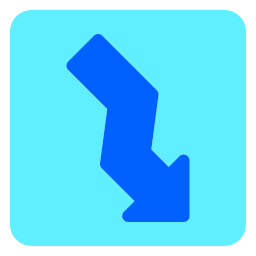 Arrow down icon