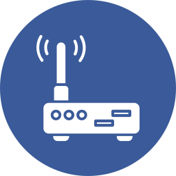 Wireless router icon