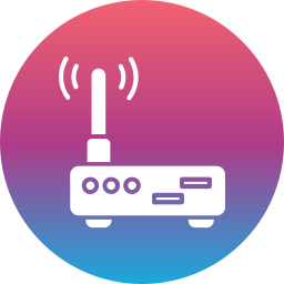 Wireless router icon