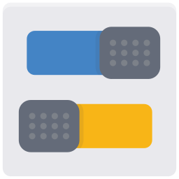 Toggle button icon