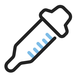 compte-gouttes Icône