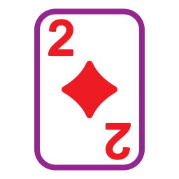 Two of diamonds icon