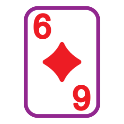 Six of diamonds icon