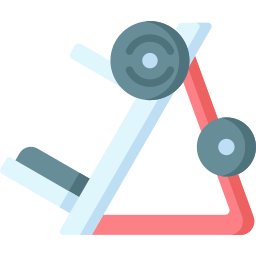 Leg press icon