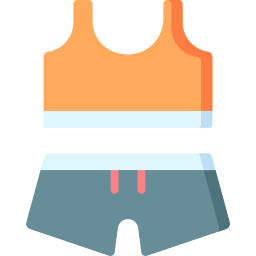 Gym clothes icon