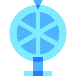 rueda de la fortuna icono