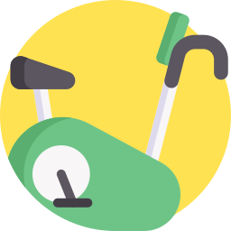 stationäres fahrrad icon