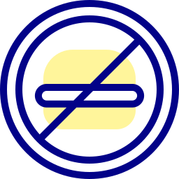 No burger icon