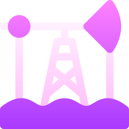 bomba de aceite icono