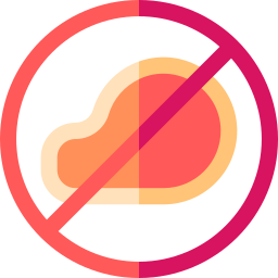 No meat icon