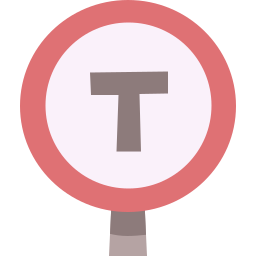 T junction icon