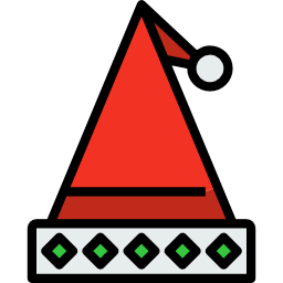 Christmas hat icon