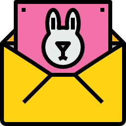 Greeting card icon