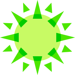 Sun icon