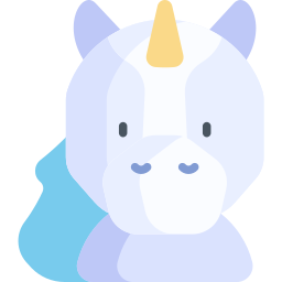 unicorno icona