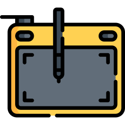 Graphic tablet icon